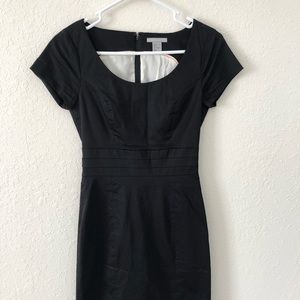Black fitted cocktail dress (mid-length) 💣🖤